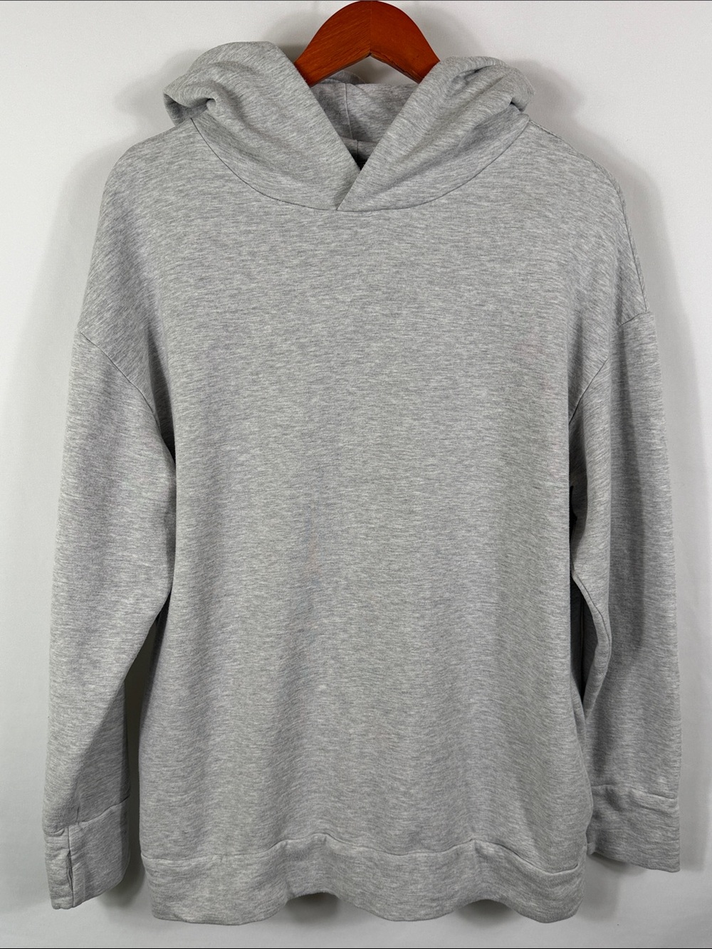 aerie Offline Light Heather Gray Women's Pullover Hoodie. Oversized M. Cozy